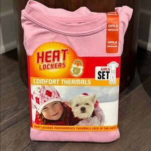 Heat Lockers 2 pc. Thermal insulated crew & pants, base layer,soft,stretch